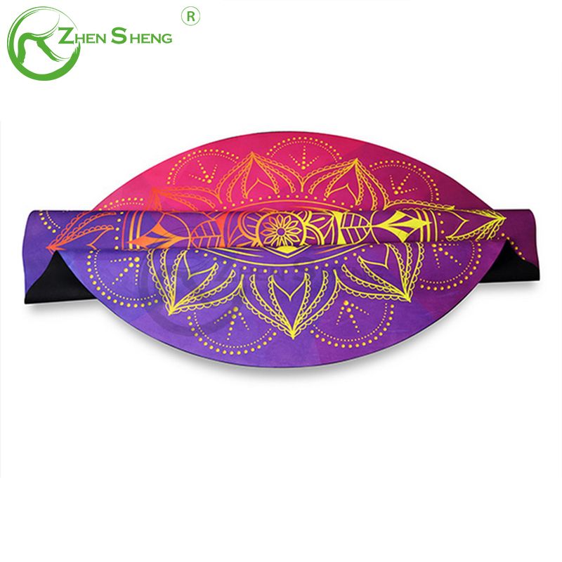 Rubber Suede Yoga Mat