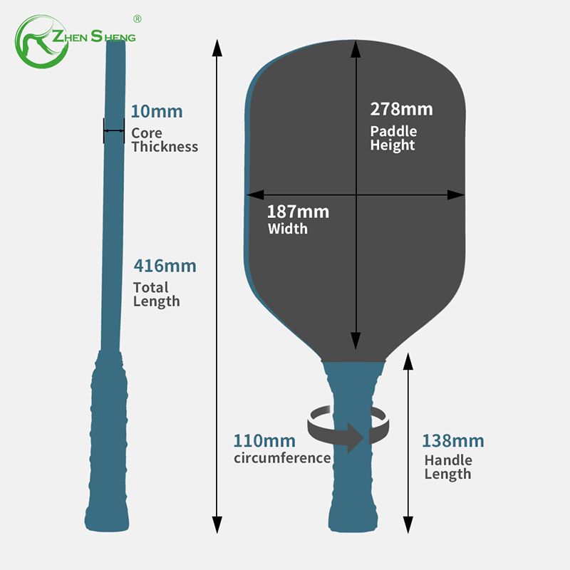 Carbon Fiber Professional Pickleball Paddle