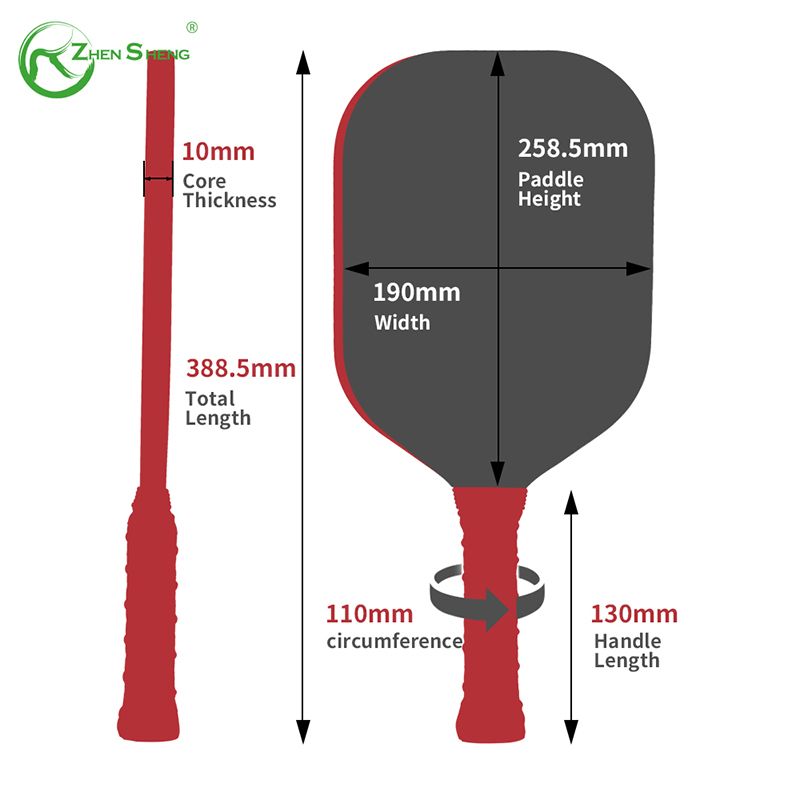 Wooden Economical Pickleball Paddle