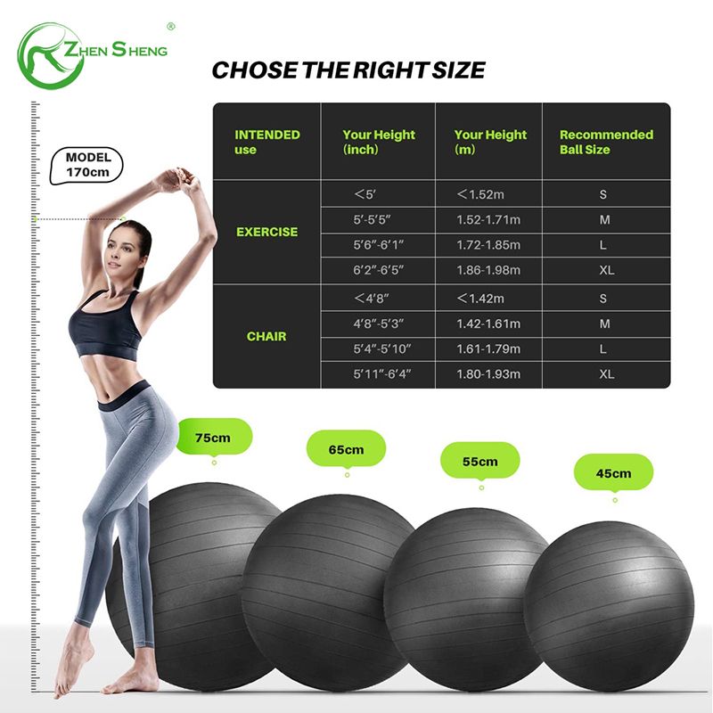 Classic Style Economical Exercise Pilates Swiss Fitness Balance Yoga Ball