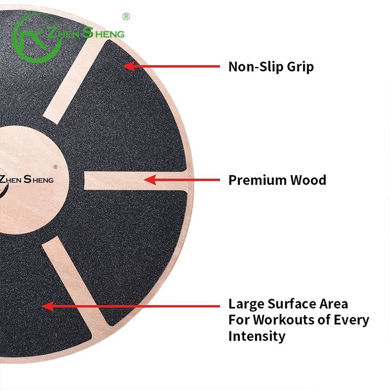 Wooden Circular Professional Wobble Balance Board 1.0