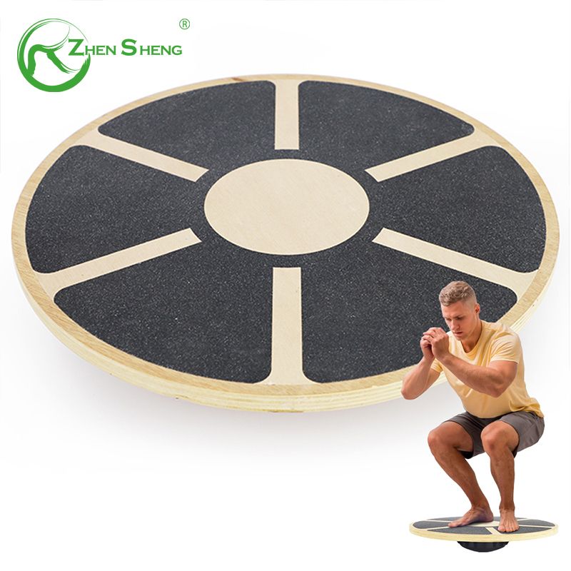 Wooden Circular Professional Wobble Balance Board 1.0