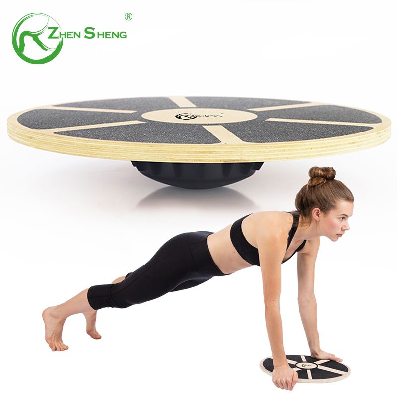 Wooden Circular Professional Wobble Balance Board 1.0