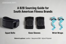 Squat Belts, Knee Sleeves & Wrist Wraps: A B2B Sourcing Guide for South American Fitness Brands